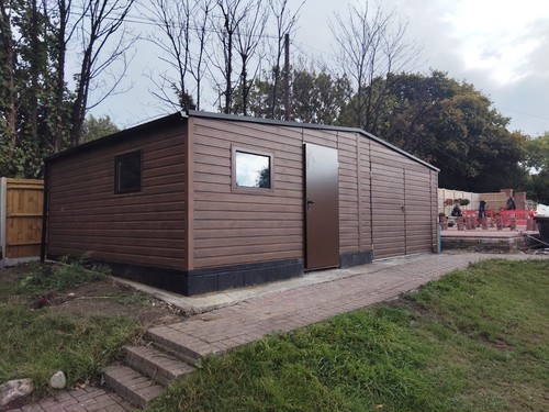 Metal building garden - metal,