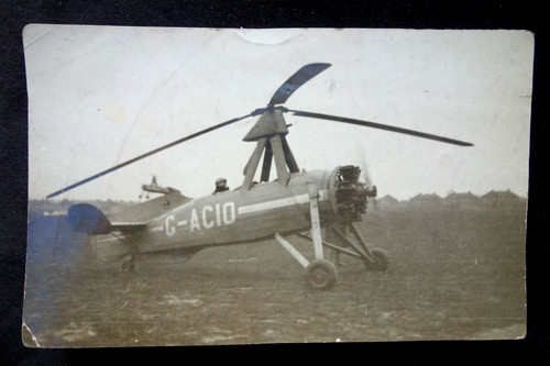 1930s cierva auto gyro avro - cierva,