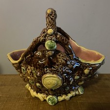 ANTIQUE MAJOLICA POTTERY