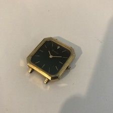 Vintage Bulova Gold Tone Small Watch Face New Battery Working