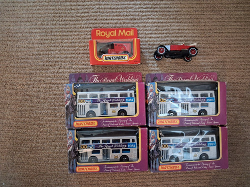 Matchbox royal wedding bus - wedding, job