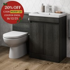 600mm Charcoal Grey Bathroom