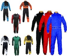 Kids Juniors Karting Suit Race Overall Suits Poly cotton Indoor & Outdoor Sizes