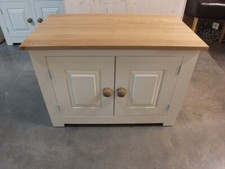 Hampshire Painted Storage Cupboard- F&B White Tie- Hand Made- Bespoke available