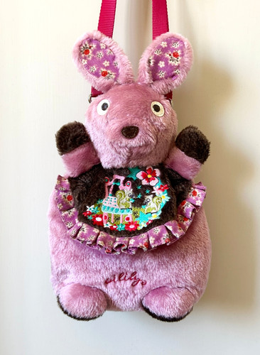 Vtg oilily bunny shoulder bag - vtg,