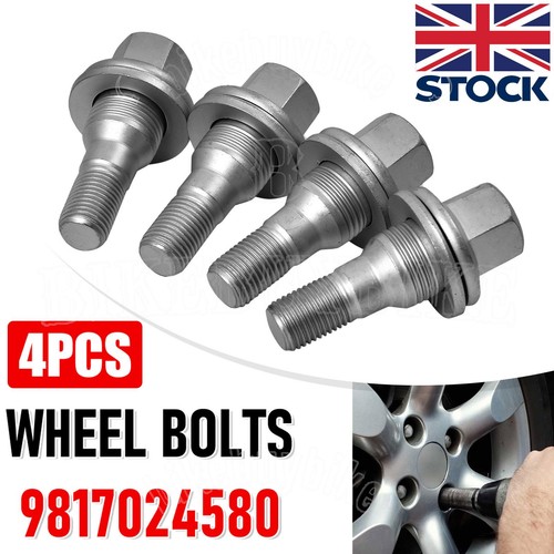 4pcs wheel nuts 17mm bolts - 4pcs,