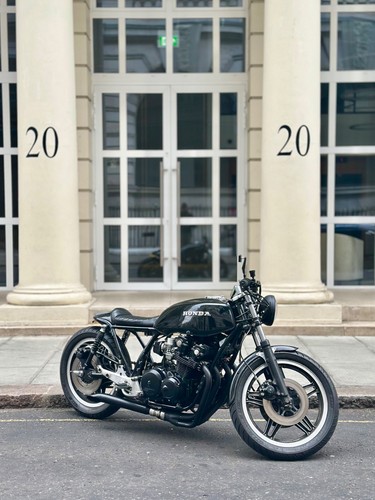 Cb750 dohc cafe - racer, and