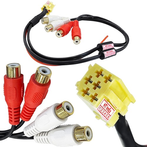 Adapter rca compatible - 4x, with
