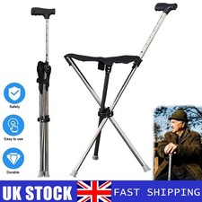 2in1 Folding Walking Stick