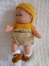 Hand crochet set for a 5"