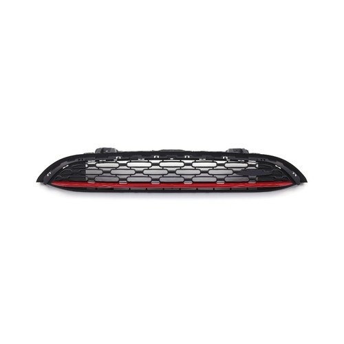 Black red radiator grille for - black/red,