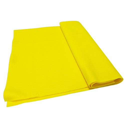 Yellow felt fabric - yellow,