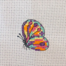 Completed cross stitch - completed,