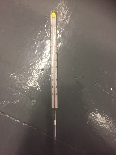 Glass thermometer accurate 70 - glass, -70