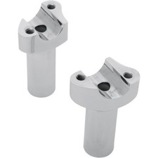 Chrome 3 1/2" Straight Risers