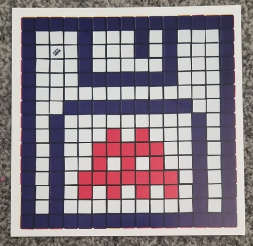Invader rubikcubist exhibition - invader,