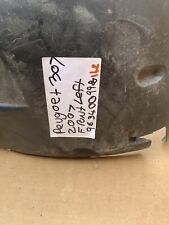 Peugeot 307 2004 front left wheel arch fender liner 9634009980 (162)