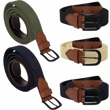 Enzo Elasticated Belts Mens