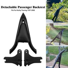 Black detachable backrest - black,