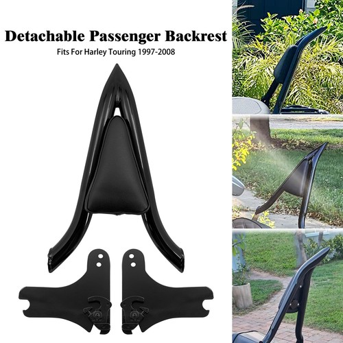 Black detachable backrest - detachable,