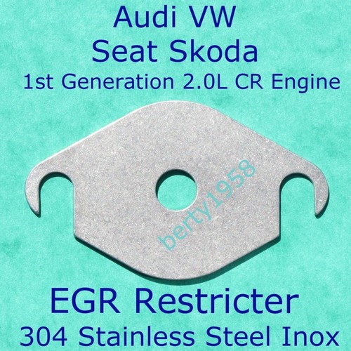 Egr valve restricter - valve, tdi