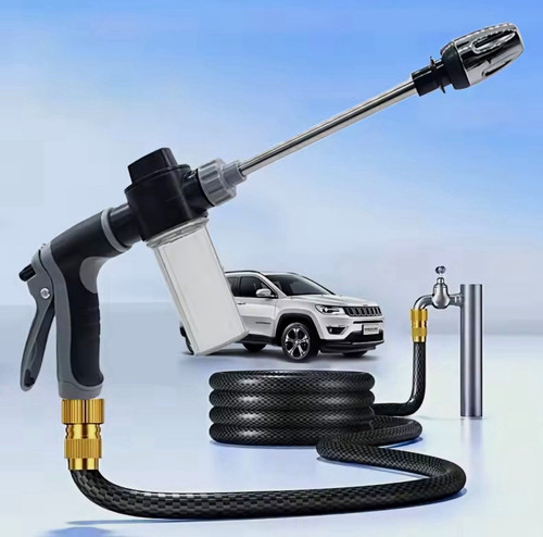 Adjustable jet cleaning gun - cleaning,