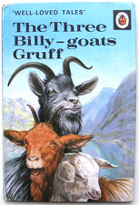 Vintage Ladybird Book – The Three Billy-goats Gruff-606D-Good/VGC +FREE COVER+