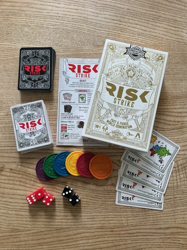 Risk strike card dice - risk, &