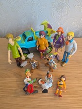 Scooby Doo Bundle Monster Slime Car & Figures Scooby,Fred,Shaggy,Velma, Daphne 