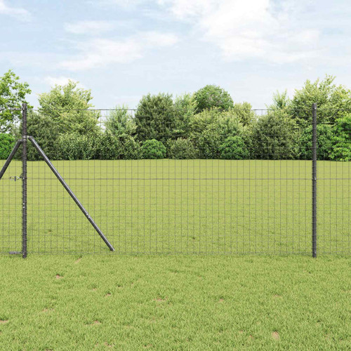 Fence post 180cm grey - fence,