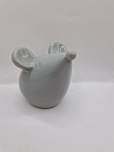 Large sitting mouse ceramic - large,