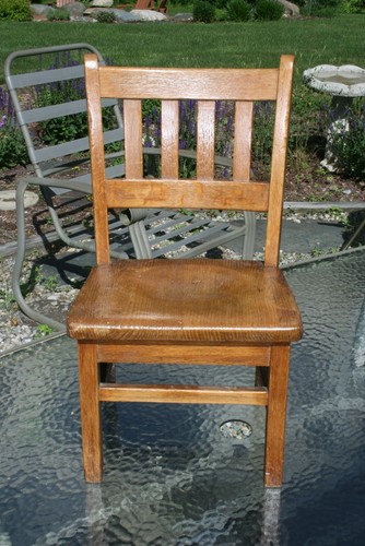 Vtg old antique quarter sawn - old,