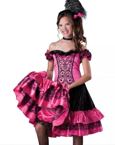 Halloween saloon girl costume - girl,