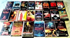 Stephen King. 22 VHS Tapes