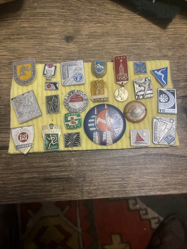Vintage sport badges - vintage,