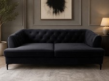 3 Seater Sofa Grey £180 Ono