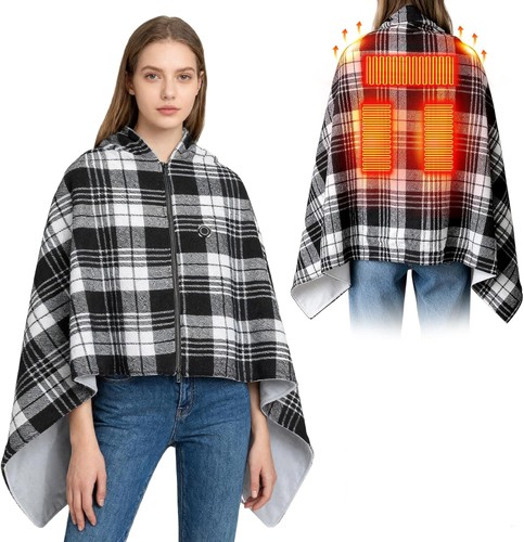 Usb electric heated shawl - electric,