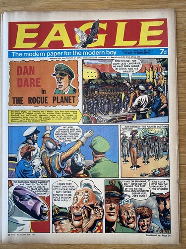 Eagle comic vol 9 1st - eagle,
