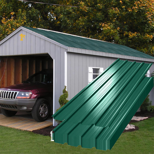 12pcs roof panels galvanized - 12pcs,