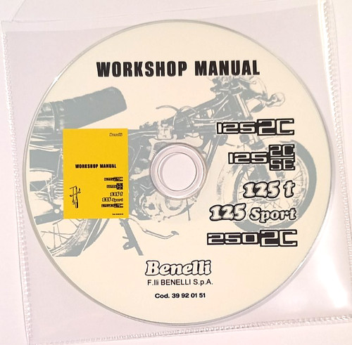 Workshop manual benelli 125 - cd,