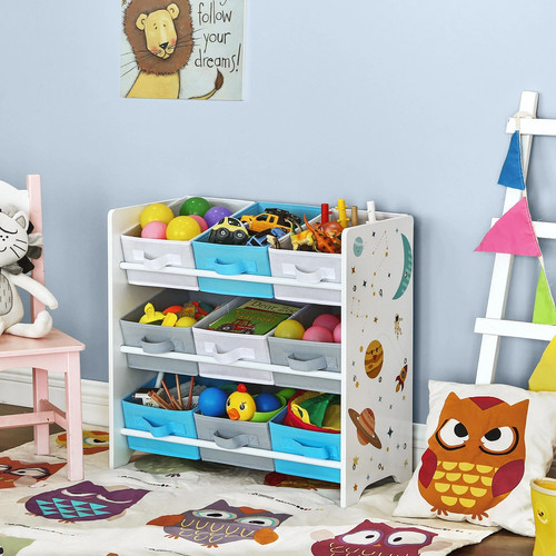 Children storage shelf for - children's,