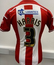 Sheffield United 2014/2015 Match Worn Harris