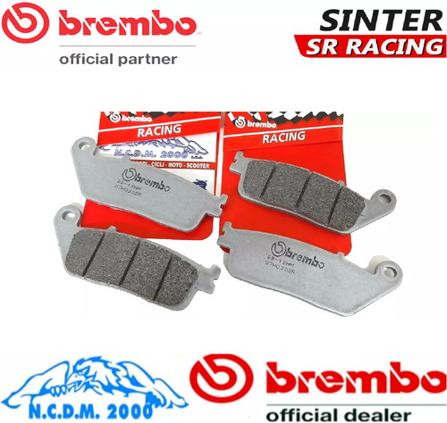 Front brake pads sint - 4, racing