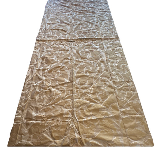 Designer silk damask - damask, fabric