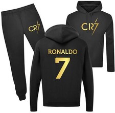 Ronaldo’s CR7 Kids Football Tracksuit Gifts For Boys Messi Kids Hoodie/T-shirt