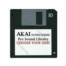 Akai S1000 / S3000 Floppy Disk