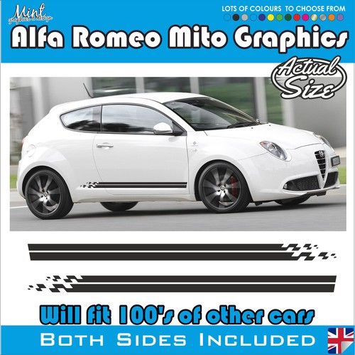 Alfa romeo mito side - mito, stripes