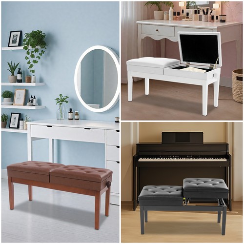 Double seater piano bench - double,