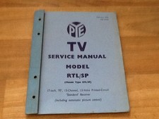 1959 PYE TV VINTAGE SERVICE