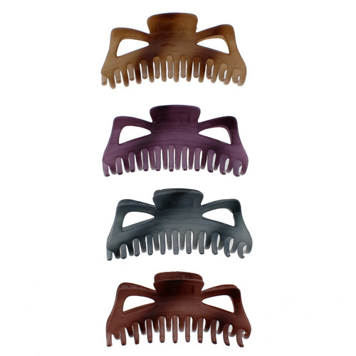 Set large hair claw - of, 4